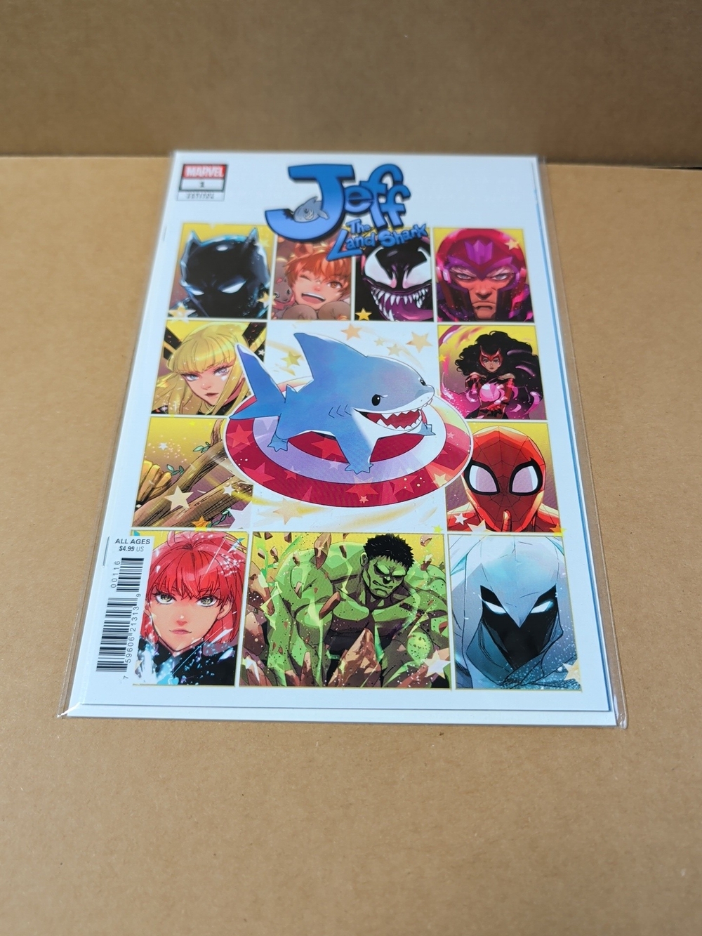 JEFF THE LAND SHARK #1 1:25 FUJI INCENTIVE MARVEL COMICS 2025 NM